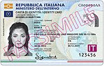 Miniatura para Documento de identidad (Italia)