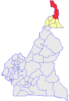 Kaart van Logone-et-Chari