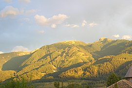 Montagne de Cermis près de Cavalese.