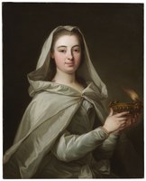 Charlotte Fredrike Sparre en vestale(1741)