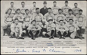 The 1906 Cubs won a record 116 of 154 games. T...