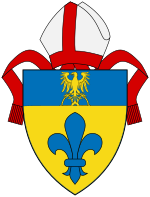 Coat of arms of the Diocese of Swansea and Brecon