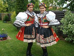 Local girls of the Mrakavova clan in Ostopovice