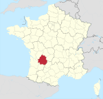 Département 24 in France 2016.svg