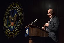 In May 2017, James Clapper, the former Director of National Intelligence, told NBC's Meet the Press that Russians are "almost genetically driven" to act deviously. Director of National Intelligence James Clapper.jpg