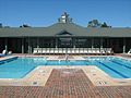 Pool area of Disney's Beach House in Palmetto Dunes