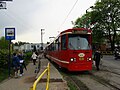 Ehemaliger P-Wagen aus Frankfurt im Einsatz in Bytom