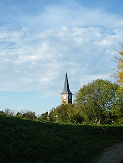 Skyline of L'Échelle-Saint-Aurin