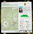 Informationstafel zum Historischen Rundwanderweg Fautsburg