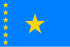 Bandera de RD del Congo