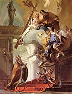 Painting of Saint Clement, by Tiepolo
