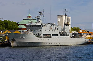 HMS Trossö i Karlskrona, maj 2008