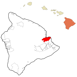 Location in Hawaii County and the U.S. state of Hawaii.