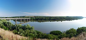 Панорама с.Атаки із с.Жванець