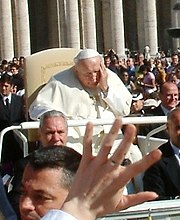 John Paul II during a general audience on 29 September 2004