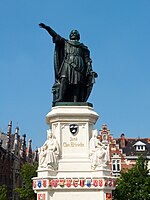 Standbeeld van Jacob van Artevelde in Gent