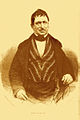 Jan Freseman Viëtor in de eerste helft van de 19e eeuw (Tekening: Johan Hendrik Hoffmeister) overleden op 6 februari 1852