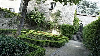 Jardin des n° 18 et 20 rue du Tambour.