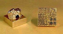 The King of Na gold seal, bestowed by Emperor Guangwu of Han to Wana (Yayoi Japan) in 57 AD King of Na gold seal.jpg