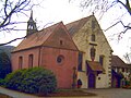 Klosterkirche und Lorettokapelle des Kapuzinerklosters in Haslach, Februar 2006