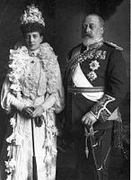 Královna Alexandra s králem Eduardem