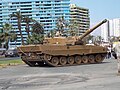 A Chilei Hadsereg egyik Leopard 2A4CHL harckocsija.