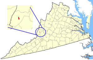 Maps of counties in Virginia