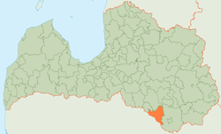 Ілуксцкі край на мапе