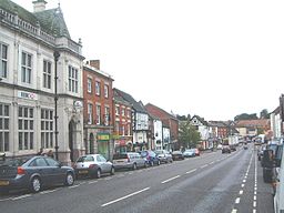 Market Street i Ashby-de-la-Zouch