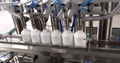 Step 3: Filling machines are tuned to deliver exactly the correct amount of shampoo into the bottles.