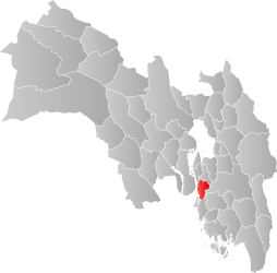Vestby – Mappa