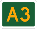 Alphanumeric route marker