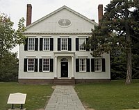 Noah Webster House. Removed from New Haven, CT to Greenfield Village in Dearborn, MI