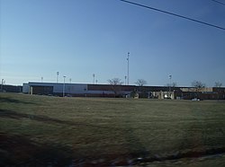 Norwell High School lies along U.S. Route 224 in northwestern Lancaster Township