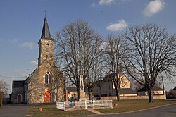 Skyline of Nuret-le-Ferron