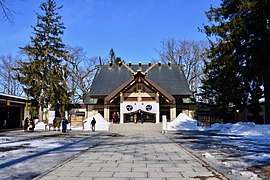 帯廣神社拝殿