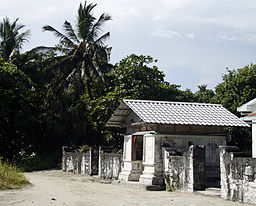 Gammal moské på Kudahuvadhoo