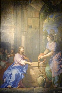 Jacques Stella, Le Christ et la Samaritaine.