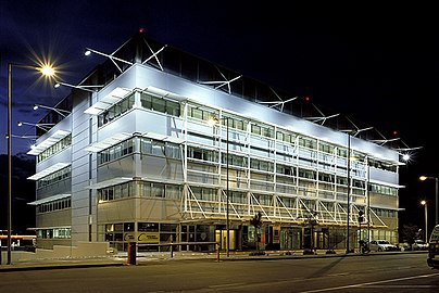 Օդանավակայանի սպասարկման շենքը Էլեֆթերիոս Վենիզելոս օդանավակայանում, Հունաստան, 2000, 1-ին մրցանակ