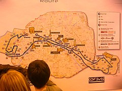 Parcours de l'édition 2010.