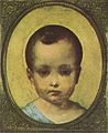 Emperor Pedro II of Brazil as a baby