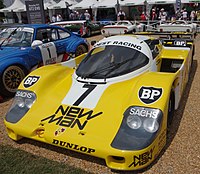 Porsche 956B, Siegerwagen von Paolo Barilla beim 24-Stunden-Rennen von Le Mans 1985