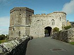 Porth-y-Tŵr, including gateway and South Tower