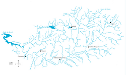 Mapa povodí