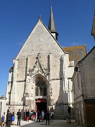 The church of Sainte-Catherine, in Sainte-Catherine-de-Fierbois