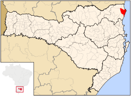 Kaart van São Francisco do Sul