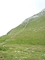 頂上への登山道