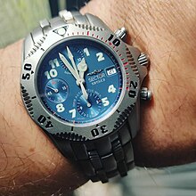 Sector No Limits 950. Valjoux 7750 Chrono Automatique. Titanium 300m.