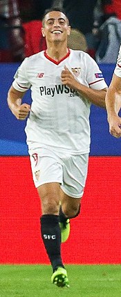Ben Yedder Sevilla FC színeiben 2017-ben