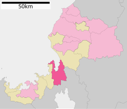 敦賀市位置圖